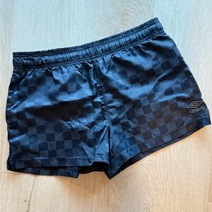 Umbro Black Athletic Shorts Performance Fit
